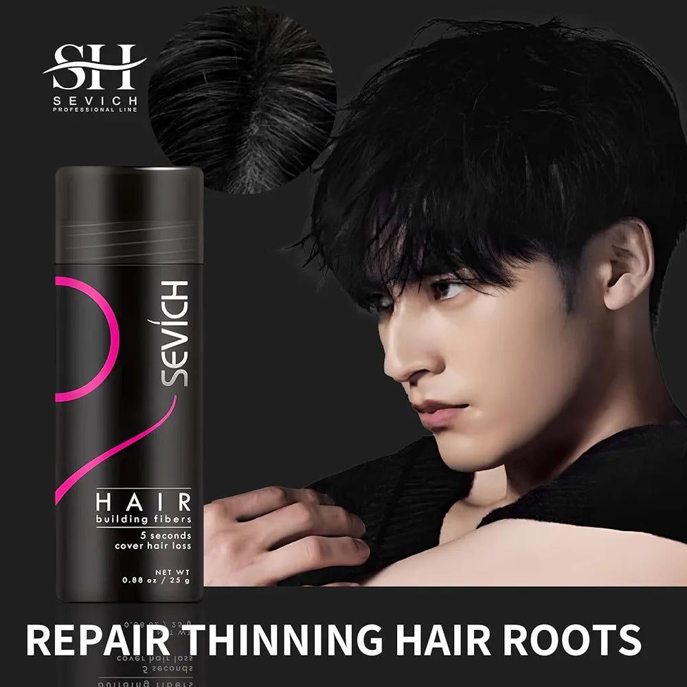 Sevich Hair Fibers 40g - Instant Hair Thickener for Thinning Hair