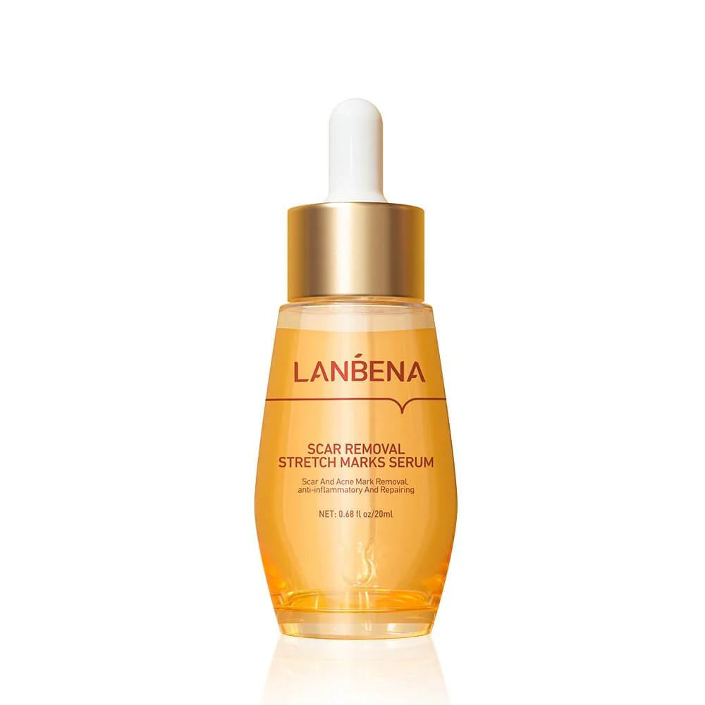 Lanbena Scar Removal Serum - For Scars, Stretch Marks & Burns