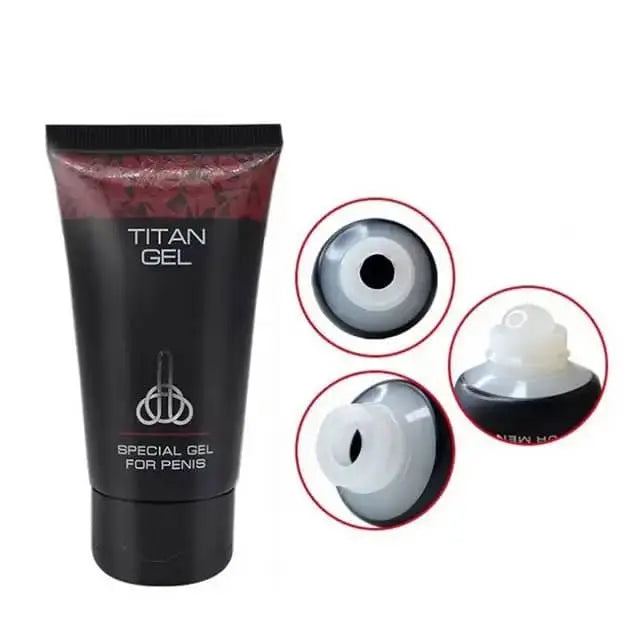 Titan Gel Red - Enhancement Massage Gel for Men