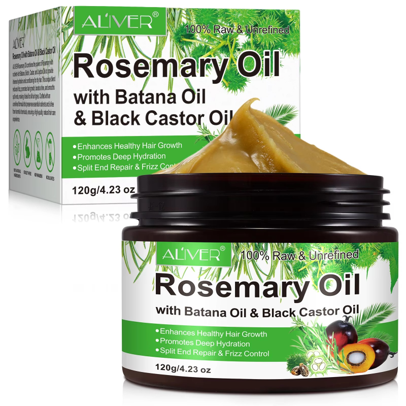 3 in 1 Rosemary Oil With Batana Oil Black Seed Oil for Hair Growth