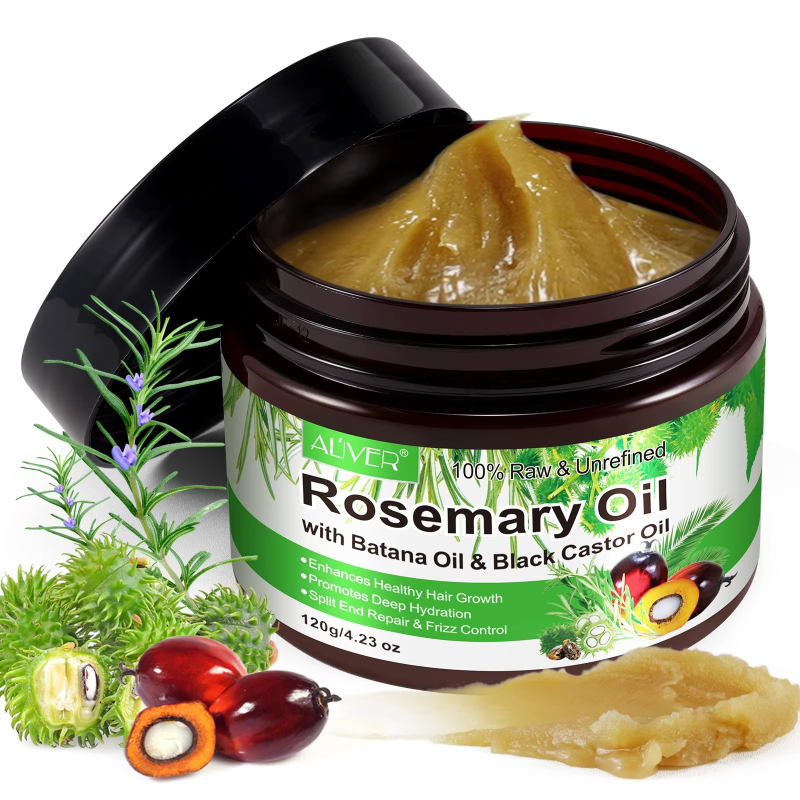 3 in 1 Rosemary Oil With Batana Oil Black Seed Oil for Hair Growth