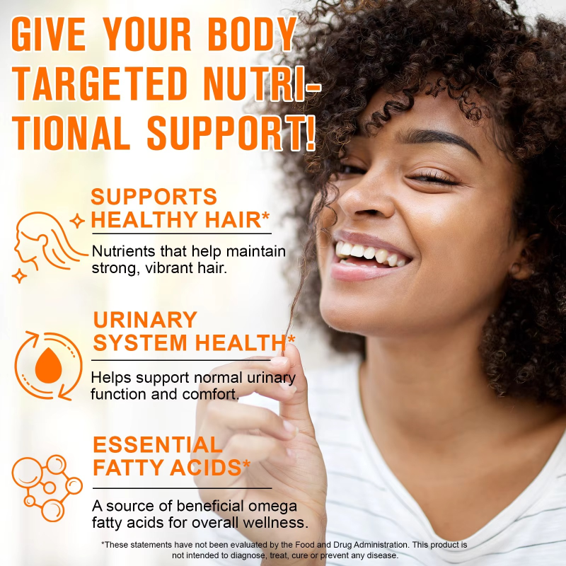 Pumpkin Seed Extract Oil with Saw Palmetto Soft Gels